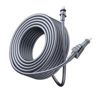 ZahoTse for Starlink Flat High Performance Cable,DC Lightning Charging for Starlink Flat 23M / 75 FT, Replacement Cable Male to Male Waterproof Outdoor (Starlink Flat,23 M)