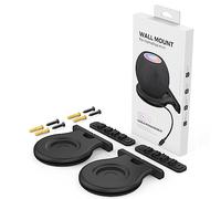 ZahoTse PT149 for Apple Homepod Mini Wall Mount Holder Apple Homepod Mini Stand, Apple Homepod Mini Storage Cable Speaker Accessories Rack (Apple Homepod Mini, Black, 2 Pieces)