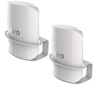 ZahoTse Wall Mount for Eero Max 7 WiFi System, Simple and Robust Wall Mount Stand for Eero Max 7 WiFi System, Without Messy Cables (White, Pack of 2)