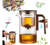 Zahra Magic Teapot, Witchcraft Teapot, Magic Teapot, Enchantipot Magic Pot, Herbalist Tea Pot, Zenpour Magnetic Filtration Teapot, Filter Teapot with Dual Infusers (600ml)