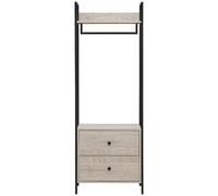 Zahra Open Wardrobe - 2 Drawer - Variant Available