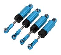 ZAICOLER 1/16 RC Damper Shocks Effective Shock Absorption, Aluminum Alloy Material, Improved Performance for WPL, MN Remote Control Car, Lightweight 4pcs Set (Blue)