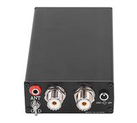 ZAICOLER 1.8 50MHZ 200W Micro Shortwave Automatic Antenna Tuner Ham Radio,12.4uh Inductance,Aluminum Alloy Shell,LED Display,150W Max Power,Portable Design,For Home & Vehicle Use
