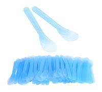 ZAICOLER 100pcs Cosmetic Spatula, Disposable Plastic Applicator Stick, Lightweight Scraper with Large Head Design, Ideal for Facial Repair Cream & Beauty Salon Personal Use