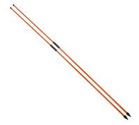 ZAICOLER 12.5" Fiberglass Alignment Sticks Portable Training Aids Improve Swing Position for Lovers Foldable Direction Indicator Rod Aid for Beginners (Orange)