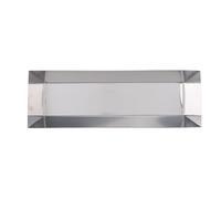 ZAICOLER 14 Inch Stainless Steel Mud Pan, High Strength Smoothly Drywall Tool Tray Bucket for Cement Mortar Putty Paint Mixing