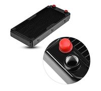 ZAICOLER 18 Tubes Heat Exchanger PC Cooling Radiator U-type Radiation Stripe Design CPU Heat Sink for Computer Cooling System 240MM