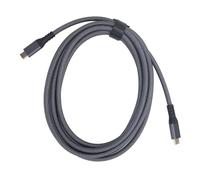 ZAICOLER 240W Fast Charging USB C to USB C Cable 20Gbps Data Transfer 4K 60Hz Video Output for Note 20 S21 Pixels 4 XL Metal Nylon Woven Wire (3 Meter)