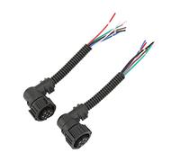 ZAICOLER 2PCS Durable Tail Light Harness Replacement Fit for Vauxhall Movano I, Vivaro, and More - Stable ABS and Metal Wire Harness for Reliable Performance