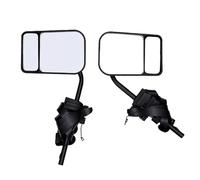 ZAICOLER 2pcs Extended Towing Mirrors for Trucks Suvs Rvs Campers Trailers,360° Adjustable Universals Clip on Design,Tool Free Installation,No Drilling Required,Includes 2 Storage