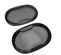 ZAICOLER 2PCS Oval Speaker Grill Cover Durable Protecting Grilles for Home Theater Car Speaker Mesh Protector
