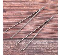 ZAICOLER 2pcs Watch Hands Removal Tool, Professional Stainless Steel Watch Repair Tweezer, Hour Minute Second Hands Tool with Good Flexibility, Ideal for Repair