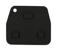 ZAICOLER 3 Button Rubber Key Shell Pad Fit for Avensis Corolla Fit for - Durable, Black, for