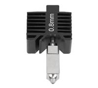 ZAICOLER 3D Printer Hotend Kit, Hardened Steel Nozzle with 60W Ceramic Heater, One Piece Design High Temperature Proof All Metal Extruder for Lab P1S (0.8mm)