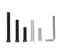 ZAICOLER 5Pcs Cue Weight Screw Set, Aluminum Pool Cue Weight Bolts 0.3oz 0.5oz 1.0oz 1.5oz 2.0oz, with Hex Wrench, Fit for FURY Cues