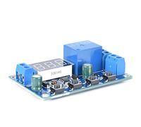 ZAICOLER 6~40V Battery Protection Charging Board with Timing Function for Lithium Batteries Power Management Module Size 6.4 X 4cm