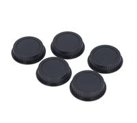 ZAICOLER ABS DSLR Micro SLR Camera Rear Lens Cap Cover 5PCS Kit for EF Mount Lens, Dust and Dirt Protection Camera Cap for Photography Gear