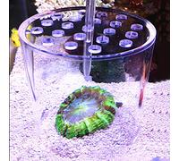 ZAICOLER Acrylic Transparent Anti-Feeding Feeder Cover for Aquarium Fish Tank, Protect Safe Eating, Made of Material, Convenient to Clean, Fit for Reproduction (150mm)