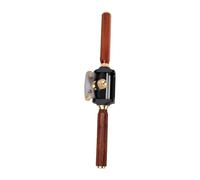 ZAICOLER Adjustable Spokeshave, 440C Stainless Steel Flat Bottom Woodworking Spokeshave, Brass Micro Adjustment, Rosewood Handles, 42mm Cutter for Woodworkers and Crafts