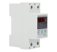 ZAICOLER Adjustable Under Over Voltage Protector Durable Protective Relay Voltmeter for Home Appliances 1-80A (63A)