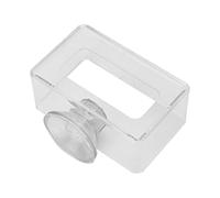 ZAICOLER Anti-floating Fish Food Feeding Ring Keeps Fish Tank Tidy, Ensures Every Small Eats - Ring Feeder Aquarium Transparent - 1 X Feeding (Small size 6 * 10cm)