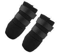 ZAICOLER Anti-Slip Dog Boots Shoes with Adjustable Straps for Small and Medium Dogs, Protect Paws From Harm, 2pcs for Outdoor Adventures (L)