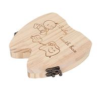 ZAICOLER Baby Keepsake Box, Teeth Storage Wooden Box Baby Tooth Keepsake Collecting Tooth Boxes For Lost Teeth For Kids Infants Kids Save Boxes
