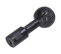 ZAICOLER Ball Grinding Head 41mm Spherical File for Angle Grinder Efficiently Hollowing Out Grooves - Ideal for Woodworking & Engraving, Alloy Steel (10mm)