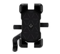 ZAICOLER Bike Phone Mount Fast Secure Holder Shake Proof for Motorcycles Scooters PC Size 5.67x3.03x1.18in (Black Rearview Mirror Type)