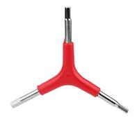 ZAICOLER Bike Torque Wrench, Steel Chrome Plating with The Unique Design Bike Wrench Three-Way for Outdoor Cycling