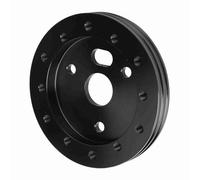 ZAICOLER Billet Aluminum 3.5" Steering Wheel Hub Spacer for Grant Fit for Nardi, Universal Fit, Professional (Black)