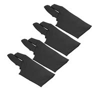 ZAICOLER Billiard Cue Gloves 4pcs Unisex Three Finger Durable Open Design for Accurate Stroke Performance in Snooker and Pool Sports