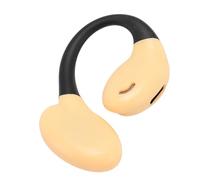 ZAICOLER Bluetooth 5.3 Wireless Open Ear Earbud With 16 Hours Playing Time for Jogging Hiking, Built in 100mAh Lithium Ion Battery (Orange)