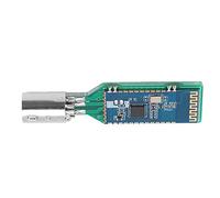 ZAICOLER Bluetooth Serial Adapter Radio Interface for FT8X7 Series, Stable 9600bps Communication Port for Radio Control, Compact Size for Laptop/Desktop, Made of PC Material