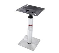 ZAICOLER Boat Seat Pedestal, 7x7 Inch Aluminum Alloy Marine Seat Base with Shock Absorbing Springs & 360 Degree Rotation, Ideal for Pontoon Bass Flat Bottom Deck Dock Boats