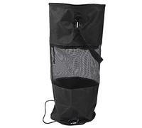 ZAICOLER Boat Trash Bag Reusable Waterproof Portable Mesh Garbage Storage for Boating Camping Outdoor 33.1in Height (Black)