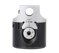 ZAICOLER Boring Head, 2 Inch Universal Boring Head Rough Boring Head 40CR Steel for MT2 MT3 R8 Shank
