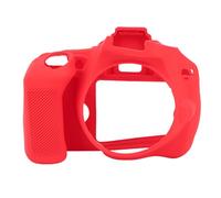 ZAICOLER Camera Silicone Cover, Non Slip Ultra Thin Soft Protective Case with Textured Surface for D3500, Compact Form Fitting Design for Easy Access to Battery Doors and Lens Ports (Red)