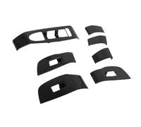 ZAICOLER Carbon Fiber Look Window Switch Panel Bezel Trim Fit for Mazda 3 Hatchback Sedan CX-30, Replacement 2019-2022, 7PCS