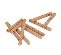 ZAICOLER Carp Fishing Buoyant Oak Cork Sticks Lightweight Rig Method Feeder Bait for Fishermen 10Pcs (6mm)
