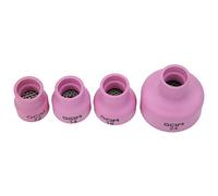 ZAICOLER Ceramic Welding Cup Set Durable Alumina Torch Gas Lens Kit for Industrial Supplies Workers