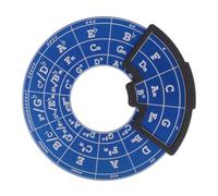 ZAICOLER Circle of Fifths Wheel Chord Chart with Sliding Indicator