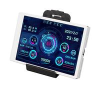 ZAICOLER Computer Temp Monitor, 3.5in LCD Computer Temp Monitor, IPS Full View with Your Pc and Includes a Stepless Brightness Adjustment Feature Pc Temperature Display Pc Case Screen For