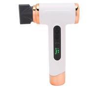 ZAICOLER Cordless Hair Dryer 360 Degree Rotating Nozzle Temperature and Wind Speed Adjustment Hot and Cold Wind Function USB Rechargeable Hair Dryer with 15000mah Battery for Home (White)
