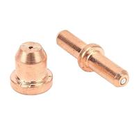 ZAICOLER Cutter Consumables Nozzle Electrode Kit Durable and Portable Easy Installation for Cutting Project Ceramic and Copper Material