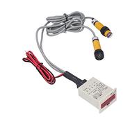 ZAICOLER Digital Counter, 5m with Cables Berm Led Electronic Counter Click for Industrial Automation Control (DC12-24V)