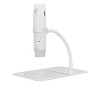 ZAICOLER Digital Microscope HD 1000X 2MP WiFi USB Handheld Microscope for Circuit Board Repair Fabric Skin Observation, ABS Material (White)