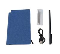 ZAICOLER Digital Notebook with Pen, Real Time Sync for Digitizing, Electronic Writing Pad, OCR Text Recognition, Smart Writing Set for Note Taking, Digital Art and Meeting (Linen Texture Blue)
