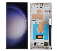 ZAICOLER Dynamic AMOLED 2X Screen Replacement for S23 6.8 Inch Touch Screen Assembly 3088x1440px with Repair Tools for S23 5G SM-S918B EU International Version (Silver)