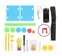 ZAICOLER Educational DIY Electric Conveyor Model Toy Durable ABS Plastic Assembled Science Technology Tool for Adolescence Hands-On Ability Children (7-14 Years old)